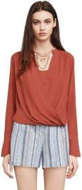 Bcbgmaxazria Jaklyn Blouse at Amazon